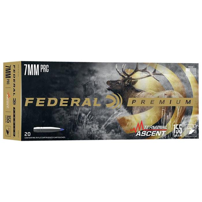 Federal Premium 7mm PRC 155 Grain Terminal Ascent