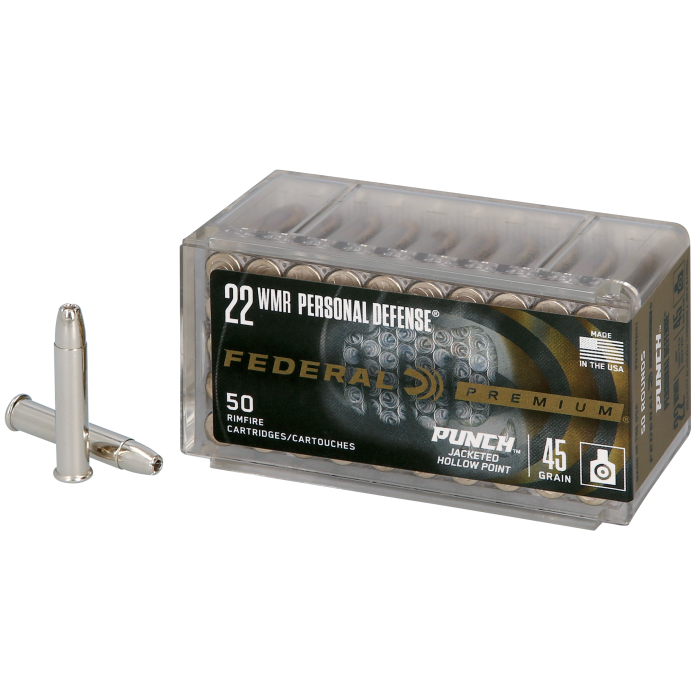 Federal Premium Personal Defense 22 Mag 45 Gr Punch Hollow Point