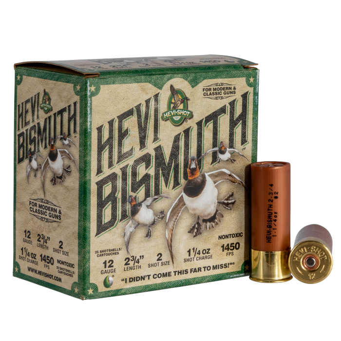 Hevishot Hevi-bismuth 12 Gauge 2.75 1 1/4 oz 2 Shot HS14702