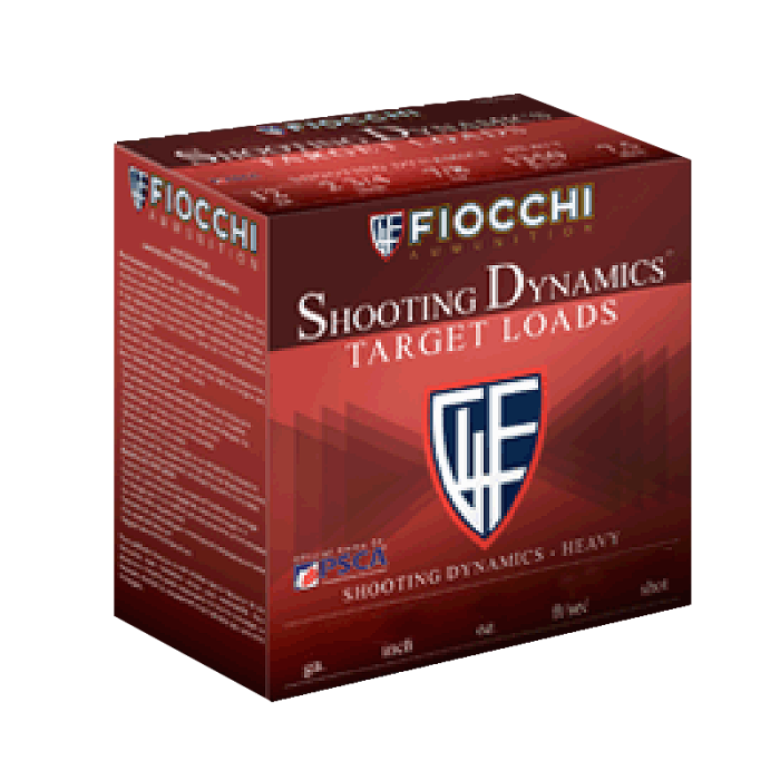 Fiocchi Shooting Dynamics 12 Gauge 2.75 1 1/8 oz 7.5 Shot 12SDHV75