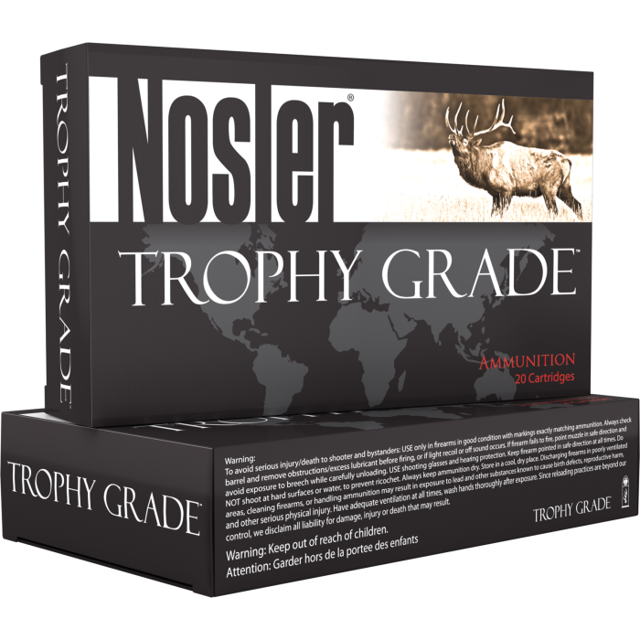 Nosler Trophy Grade Long-range 26 Nosler 142 Grain Nosler Spitzer AccuBond-Long Range