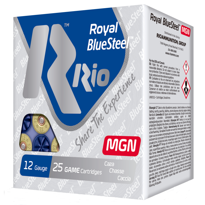 Rio 12 Gauge 3 1-1/4 oz 3 Shot Steel