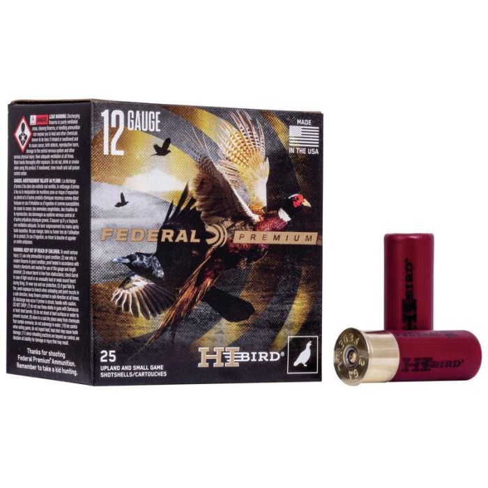 HVF12H6 Federal Premium Hi-Bird 12 Gauge 2.75" 1-1/4 oz 6 Shot