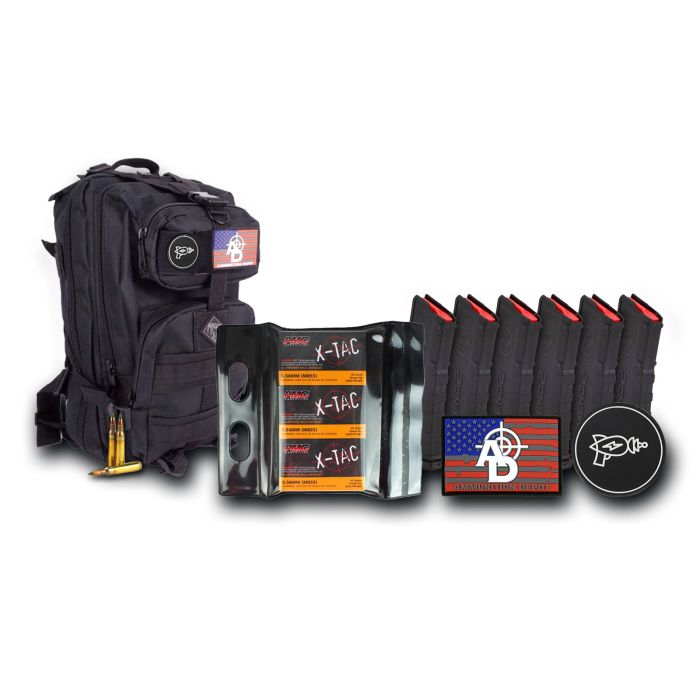 Pew Pew Go Bag w/Ammo/Mags/Backpack Ammunition Depot