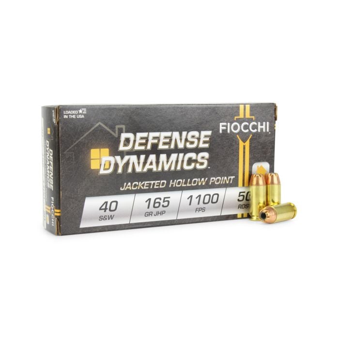 Fiocchi .40 S&W 165 Grain HP