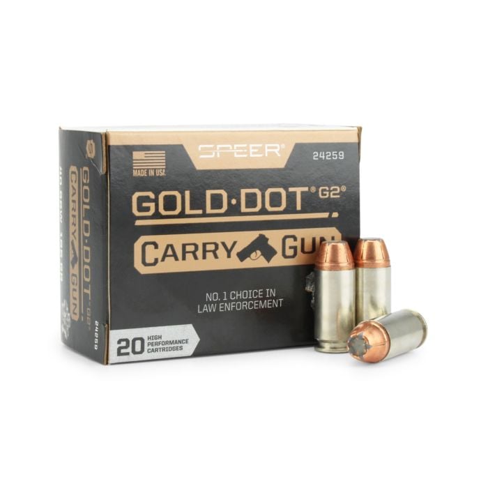 Speer Gold Dot Carry Gun, 40 S&W, GDHP, gold dot hollow point, 40 sw, speer, ammo for sale, Ammunition Depot
