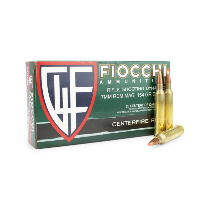 Fiocchi Hyperformance 7mm Rem Mag 154 Grain SST BT Fiocchi Hyperformance 7mm Rem Mag 154 Grain SST BT