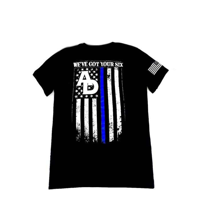 Ammunition Depot LE Flag T-Shirt, Black Ammunition Depot LE Flag T-Shirt, Black