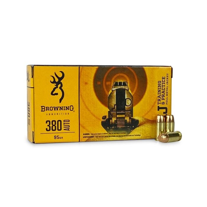 Browning 380 ACP 95 Grain FMJ B191803802 Ammo Buy