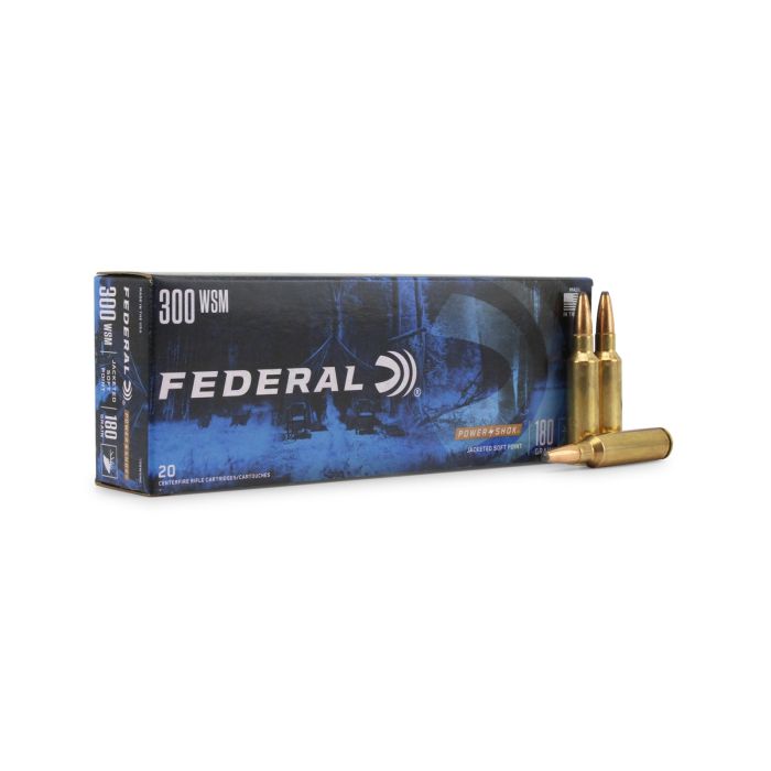 Federal Power-Shok 300 WSM 180 Gr Soft Point