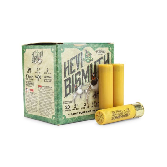 Hevi-Shot Hevi-Bismuth 20 Gauge 3" 1-1/8 oz 2 Shot