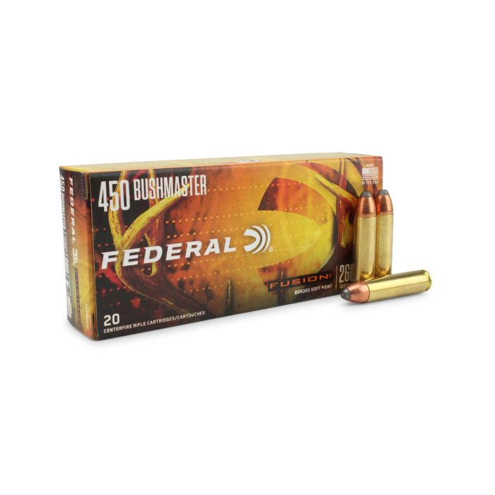 Federal 450 Bushmaster 260 Gr Fusion Soft Point