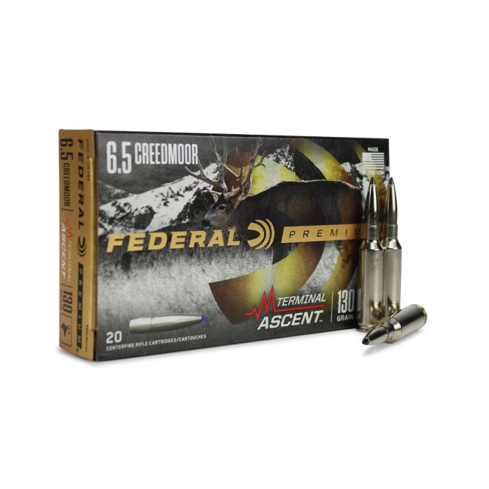federal premium, 6.5 creedmoor, hunting ammo, ammo for sale, federal ammo, terminal ascent, Ammunition Depot