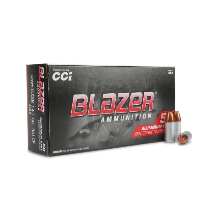 Blazer Clean-Fire 9mm 147 Grain TMJ 3462 Ammo Buy