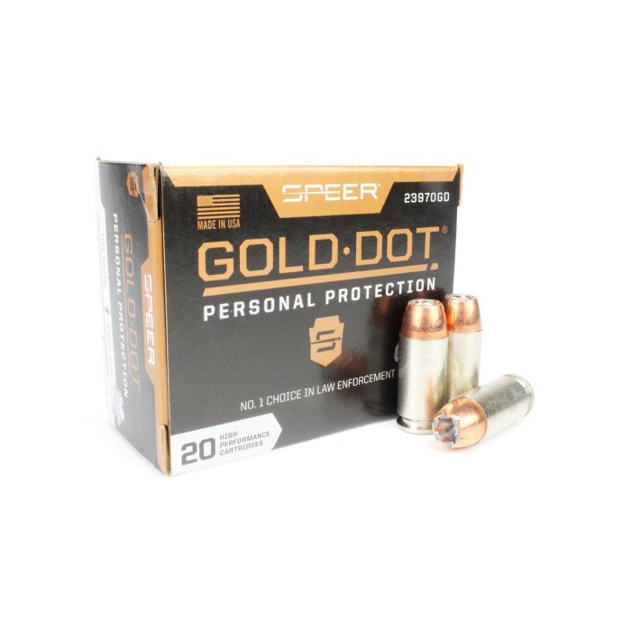 Speer, Gold Dot, Personal Protection, 40 S&W, GDHP, 40 cal ammo, 40 sw ammo, ammo for sale, jhp, Ammunition Depot