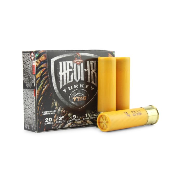 Hevi-Shot Hevi-18 20 Gauge 3" 1-1/2 oz 9 Shot Hevi-Shot Hevi-18 20 Gauge 3" 1-1/2 oz 9 Shot