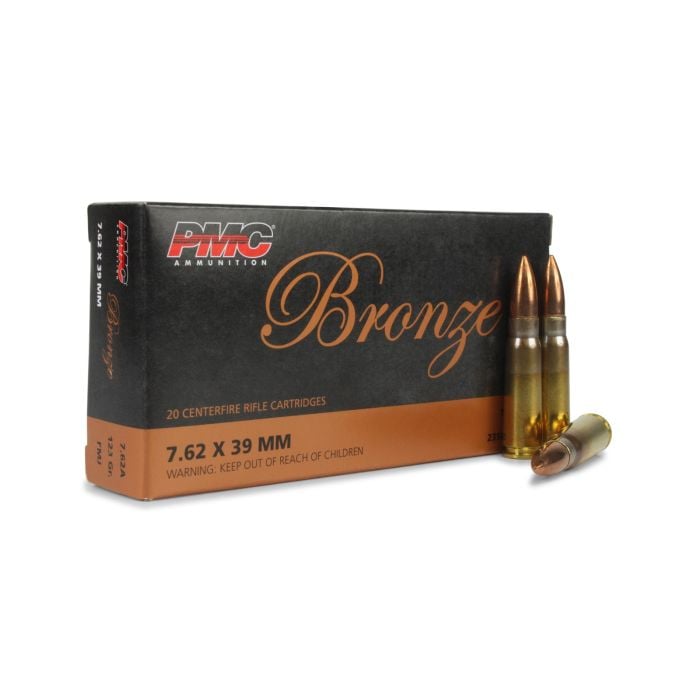 PMC 7.62x39mm 123 Grain FMJ PMC 7.62x39mm 123 Grain FMJ