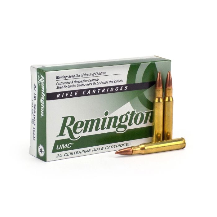 Remington UMC .30-06 Springfield 150 Grain MC Ammunition