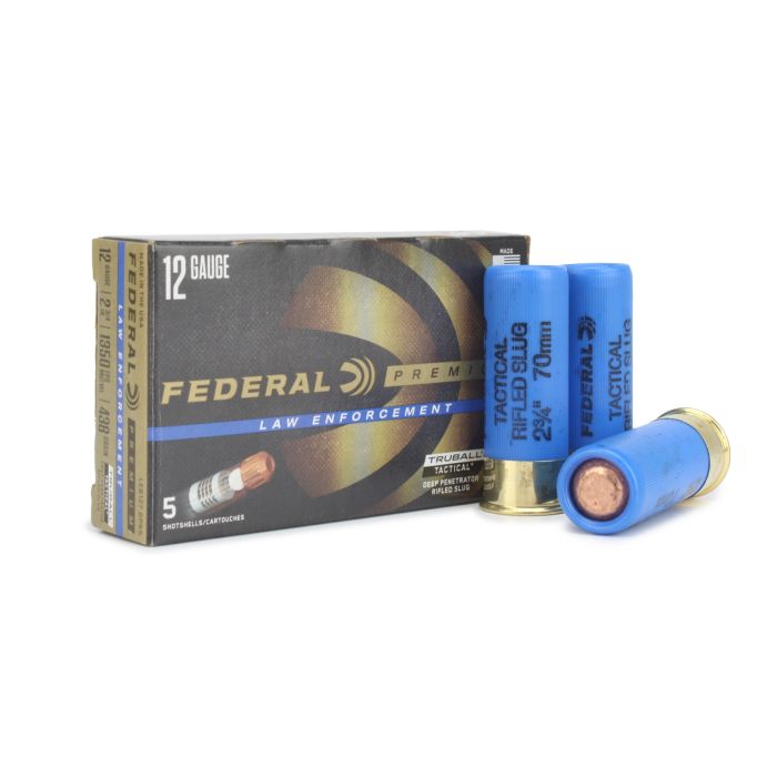 Federal LE, 12 Gauge Ammo, TruBall, Deep Penetrator, Rifled Slug, 12 gauge slug, shotgun ammo, ammo for sale, 12 gauge for sale, Ammunition Depot Federal LE, 12 Gauge Ammo, TruBall, Deep Penetrator, Rifled Slug, 12 gauge slug, shotgun ammo, ammo for sale, 12 gauge for sale, Ammunition Depot