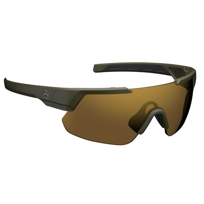 Magpul Defiant Eyewear, Polarized, Burnt Bronze Lens with ODG Frame