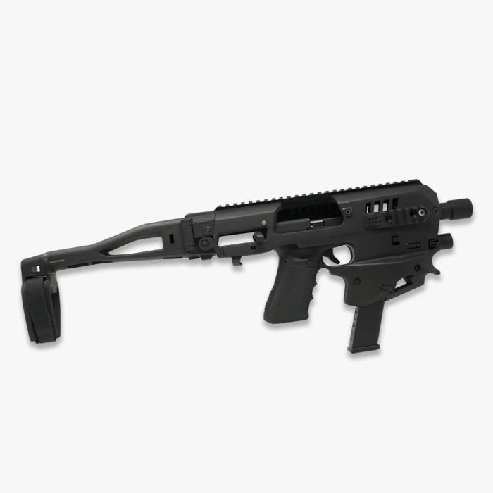 MCKGEN2 Command Arms Synthetic Stock MCK Gen 2 Standard Conversion Kit - Glock 17/19/19X/22/23/31/32/45 Gen 3-5 Black