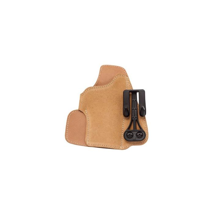 421606BN-L Blackhawk Leather Tuckable IWB Holster, Brown, Left Handed