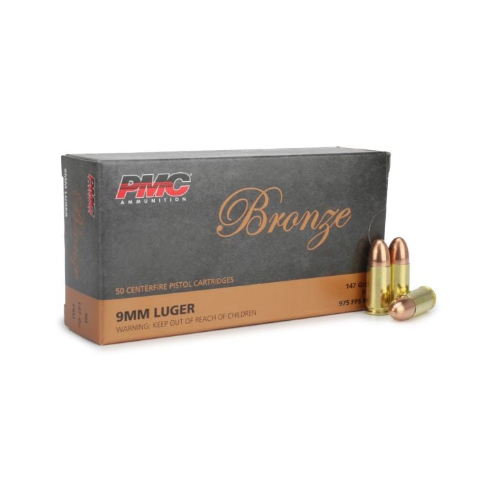 PMC Bronze 9mm 147 Gr FMJ
