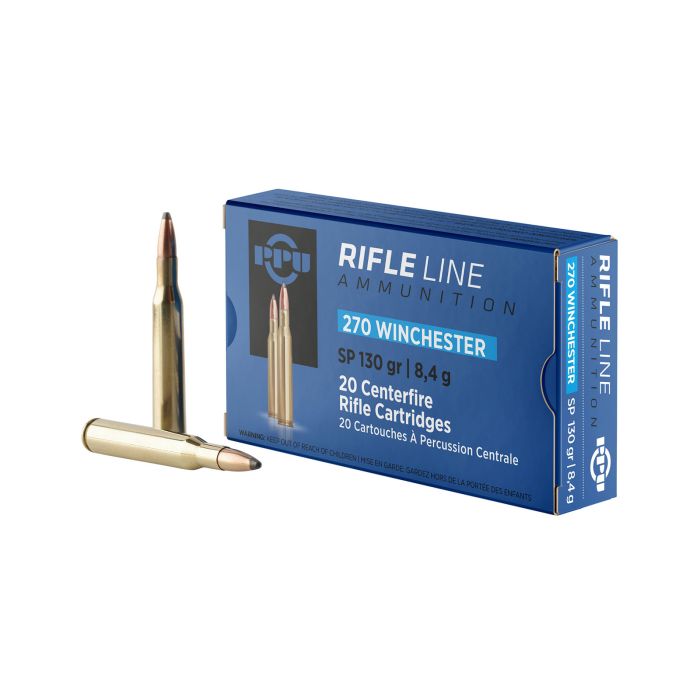 ppu, hunting ammo, 270 winchester, soft point, 270 win, ammo for sale, hunting ammo, Ammunition Depot