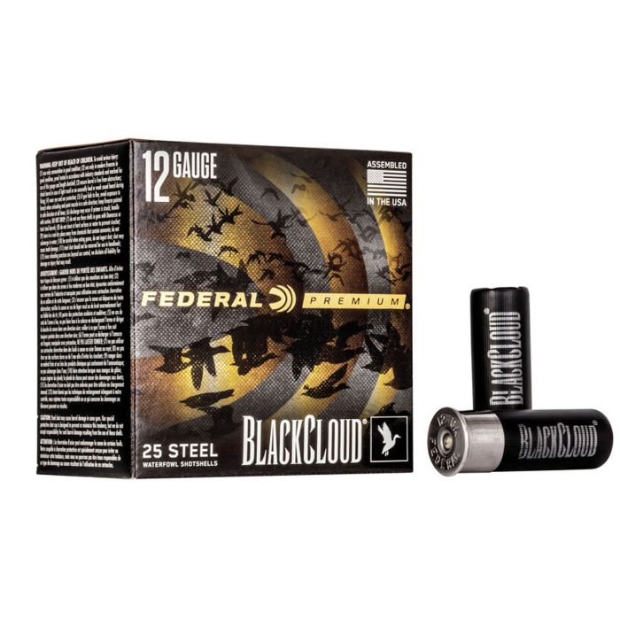 Federal Black Cloud, FS Steel, 12 Gauge, 3 shot, waterfowl ammo, hunting ammo, Ammunition Depot