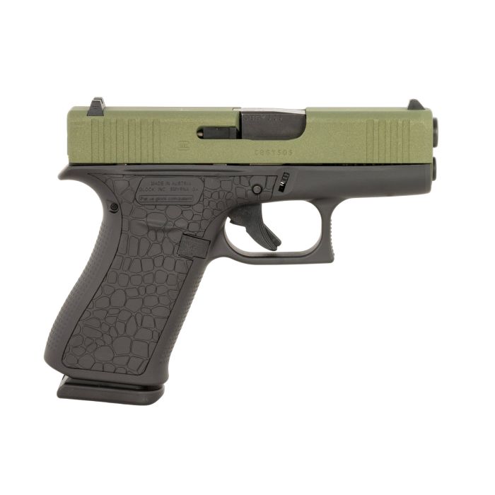Glock G43X Slim Sub-Compact 9mm 3.41" 10+1 (Bayou/Green)