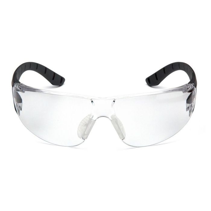 Pyramex Venture Gear Endeavor Plus Safety Glasses, Clear Lens and Black Frame Pyramex Venture Gear Endeavor Plus Safety Glasses, Clear Lens and Black Frame