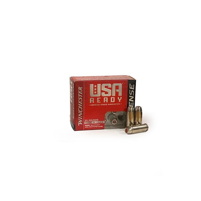 Winchester USA Ready, usa ready ammo, 10mm, 10mm ammo, hex vent, jhp, jhp for sale, Ammo Buy, Ammunition Depot