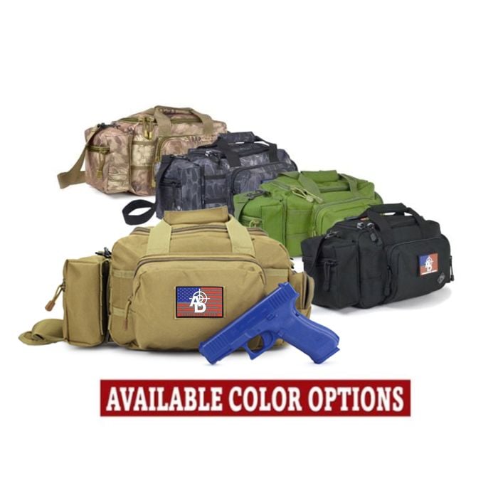 RTAC Range Bag w/ Velcro Pistol Retention System, Medium RTAC Range Bag w/ Velcro Pistol Retention System, Medium