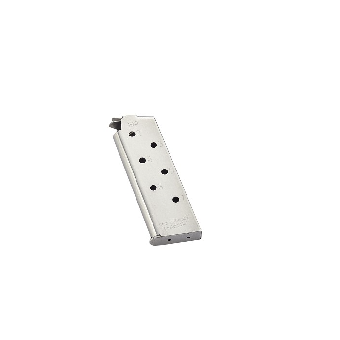 Chip McCormick 1911 Compact 45 ACP Magazine - 7 Round (Stainless Steel)