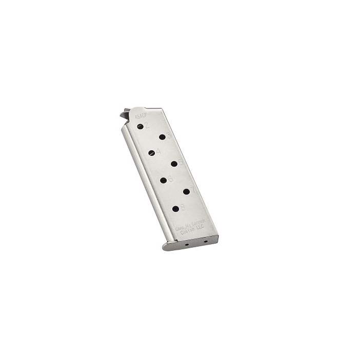 Chip McCormick 1911 45 ACP Magazine - 8 Round (Stainless Steel)
