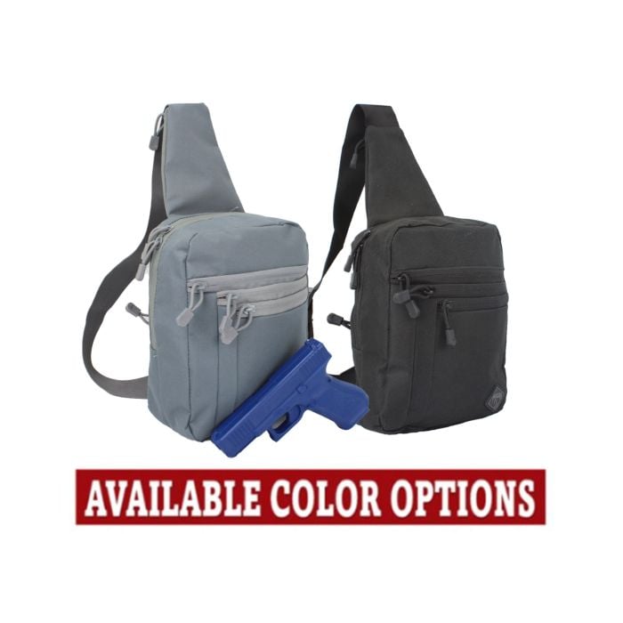 Rattlesnake Tactical Gray Man Sling w/ Pistol Retention System Rattlesnake Tactical Gray Man Sling w/ Pistol Retention System