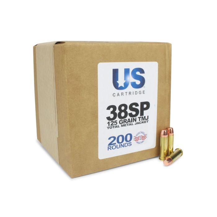 US Cartridge 38 Special 125 Grain TMJ US Cartridge 38 Special 125 Grain TMJ