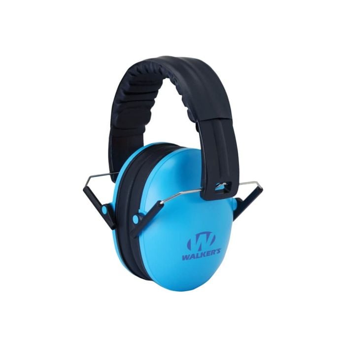Walkers Game Ear Childs Passive Folding Ear Muffs (Blue) Walkers Game Ear Childs Passive Folding Ear Muffs (Blue)