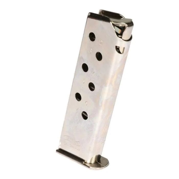 Walther Arms 2246011 PPK/S 380 ACP 7RD Magazine, Nickel Steel