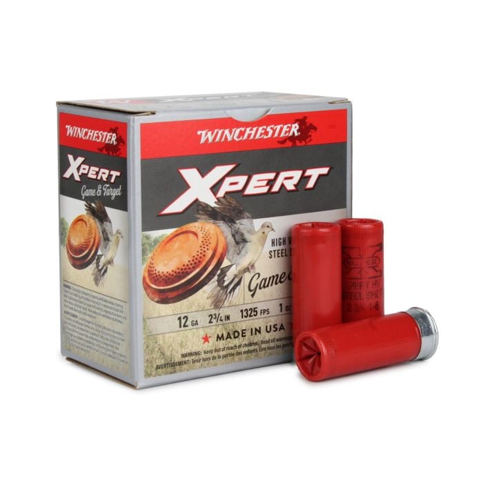 Winchester Xpert Game & Target 12 Gauge 2.75" 1 oz 6 Shot Steel Winchester Xpert Game & Target 12 Gauge 2.75" 1 oz 6 Shot Steel
