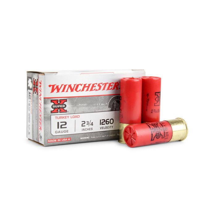 Winchester Super-X 12 Gauge 2.75" 1-1/2oz Copper Plated 5 Shot