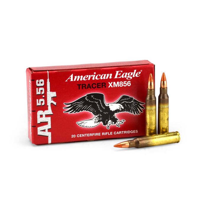 Federal American Eagle 5.56 64 Grain Tracer | 223/5.56 Ammo For