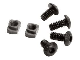 MAG615-BLK Magpul M-LOK T-Nut Replacement Set - Chromoly Steel, Manganese Phosphate - Black 
