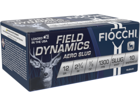Fiocchi Field Dynamics 12 Gauge 2.75" 7/8 oz Slug FIO12LESLUG Ammo Buy