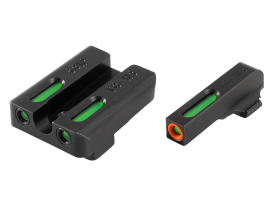 Truglo TFX Pro Black Tritium Fiber Optic Handgun Sights