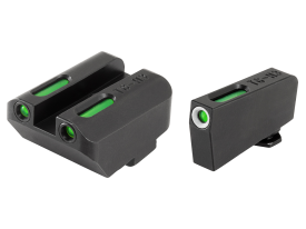 Truglo TFX Suppressor Height Tritium Fiber Optic Glock Sights