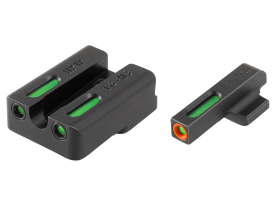 Truglo TFX Pro HK 45C Handgun Sights Black Green Tritium Fiber Optic