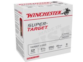 Winchester Super-target 12 Gauge 2.75 1 oz 8 Shot Ammo
