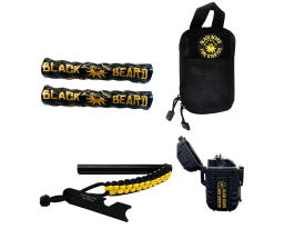 Black Beard Fire Starters Ultimate Fire Kit w/Organizer Case