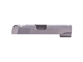 Caspian Commander 1911 Slide w/ Bo-Mar Sight Cut (Stainless Steel)